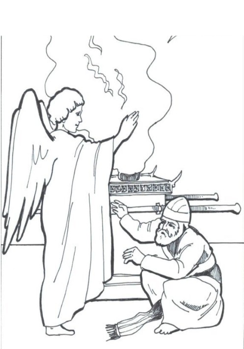 Zacharias und der Engel Gottes