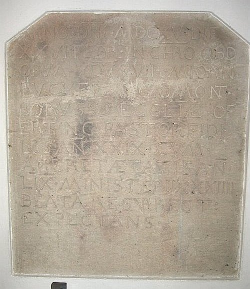 Oferdingen - Epitaph im Chor