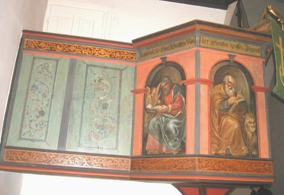 N�rdlicher Teil der Kanzel