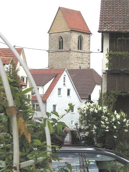 Kirchturm von Oferdingen - Clemensstrasse